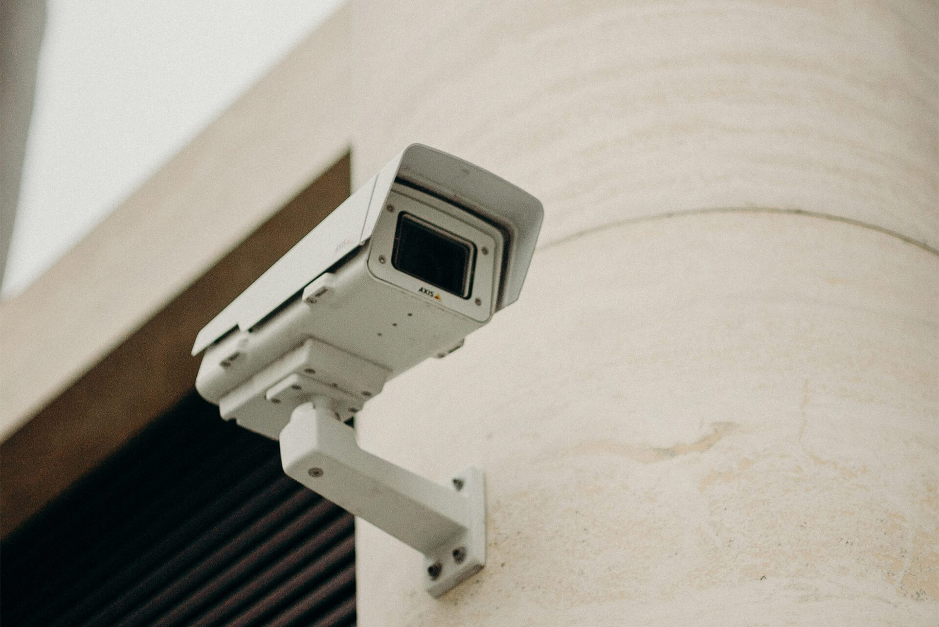 Commercial CCTV camera installation