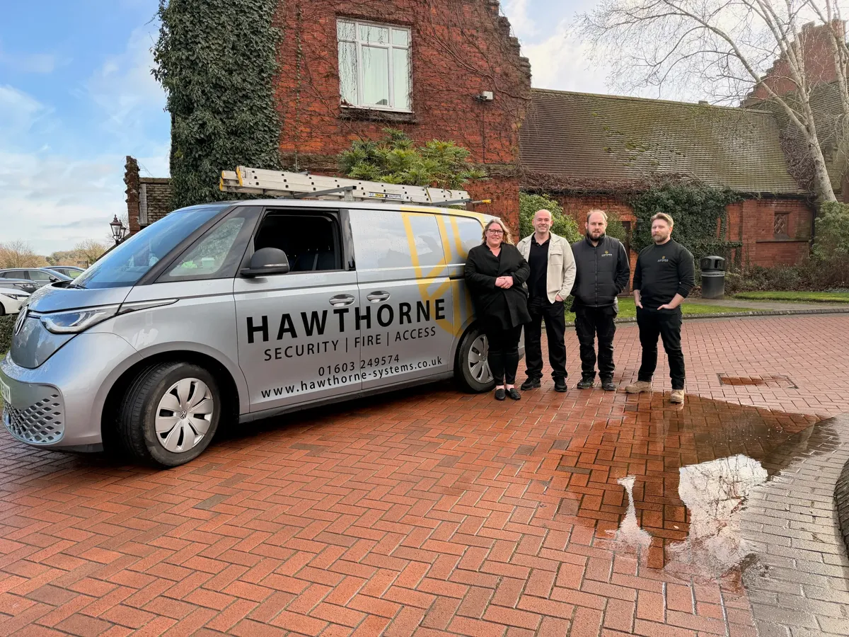 Leanne, Andrew, Ash and Kris from the Hawthorne team